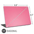 Bubble Gum Pink Universal Laptop 11in (8.8 x 6.2in) Skin